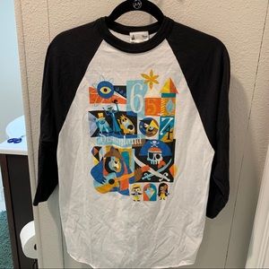 Long sleeve Disney baseball tee